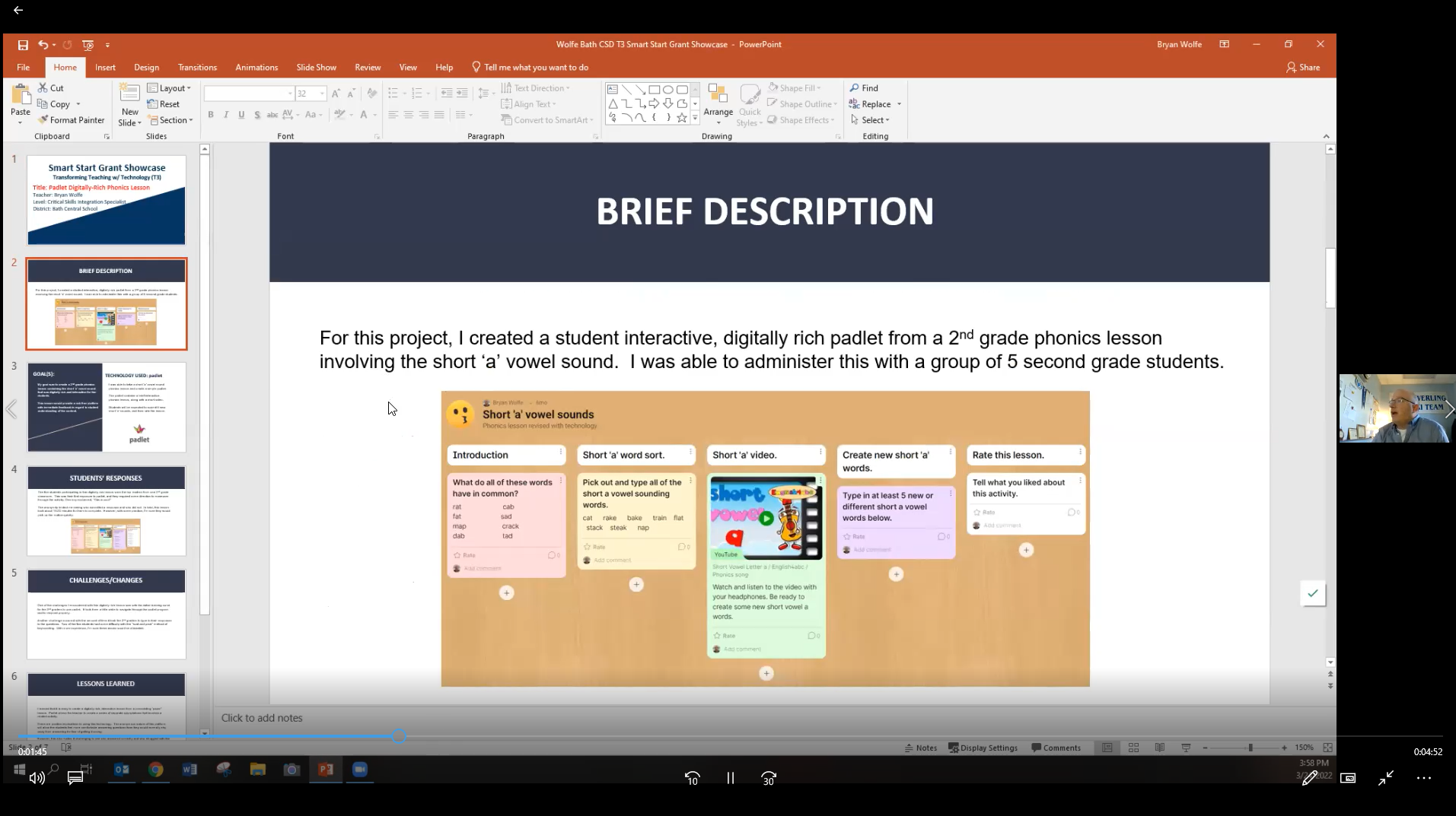 Padlet with Bryan Wolfe
